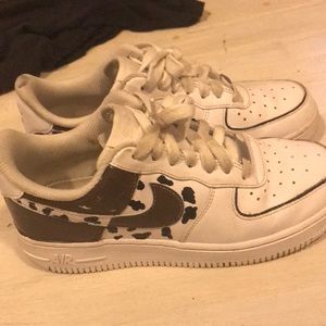 Custom cow style painted af1